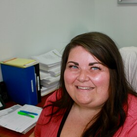 Staff member Aimee Jensen from 4f30167b0c12