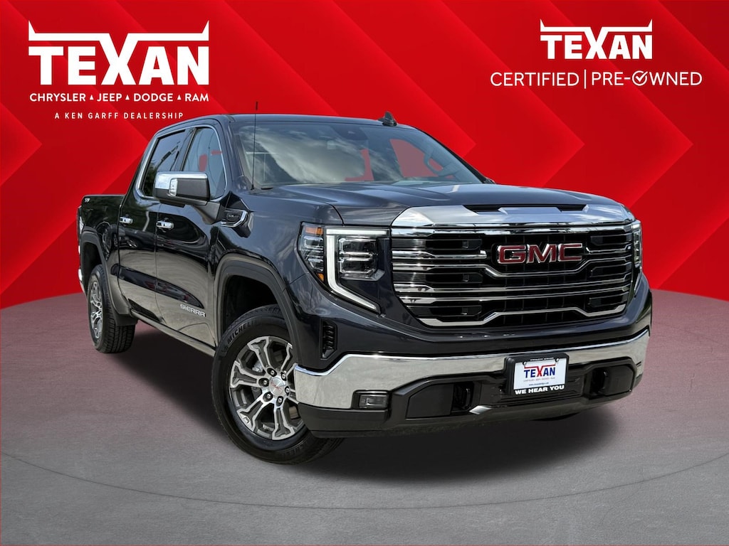 Certified 2025 GMC Sierra 1500 SLT Truck Crew Cab