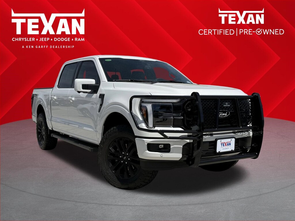 Certified 2025 Ford F-150 LARIAT Truck SuperCrew Cab