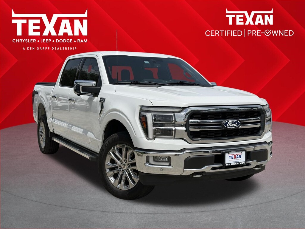 Certified 2024 Ford F-150 LARIAT Truck SuperCrew Cab