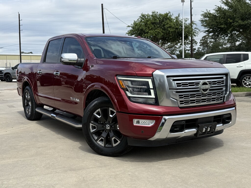 Used 2021 Nissan Titan Platinum Reserve Truck Crew Cab