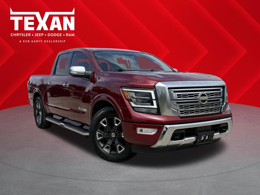 Used 2021 Nissan Titan Platinum Reserve Truck Crew Cab
