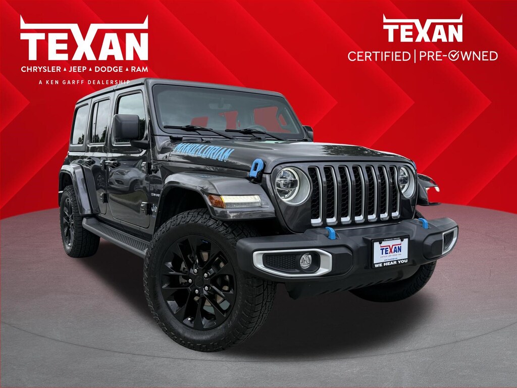 Used 2022 Jeep Wrangler Unlimited 4xe Unlimited Sahara SUV