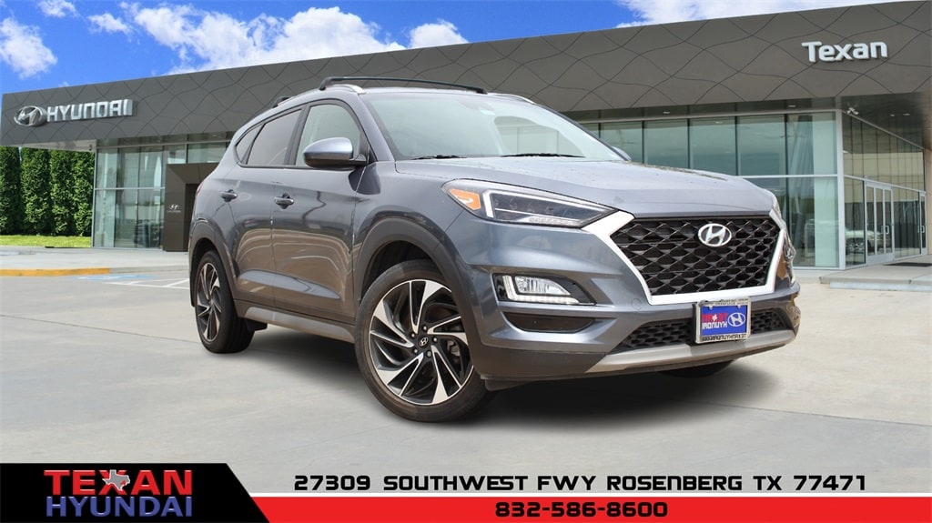 Certified 2021 Hyundai Tucson Sport with VIN KM8J33AL5MU338526 for sale in Rosenberg, TX