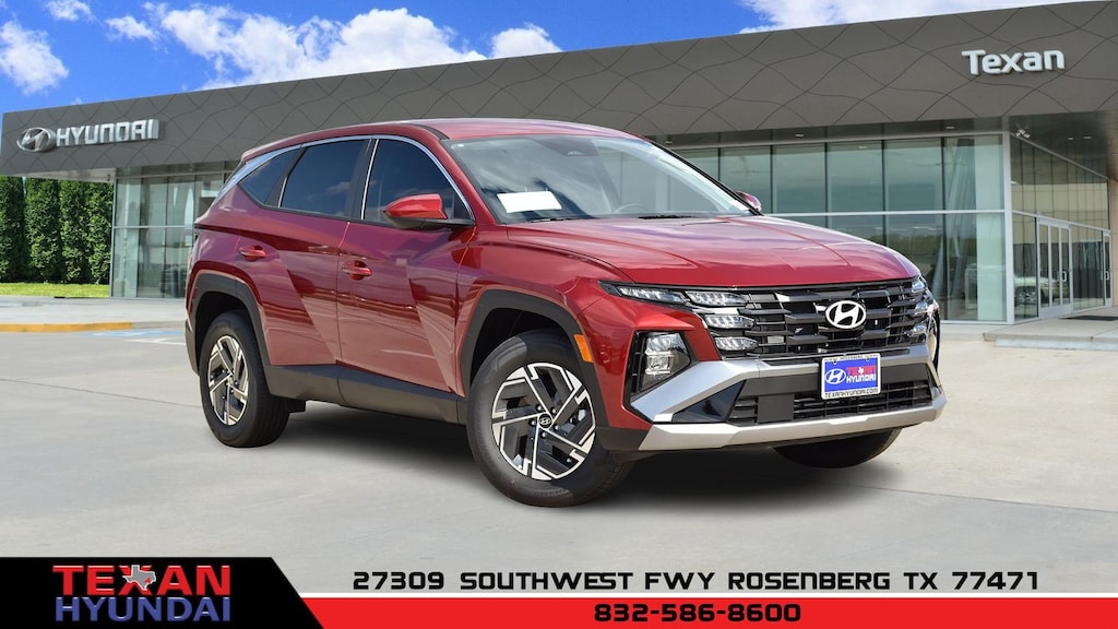 New 2026 Hyundai Tucson Hybrid Blue SUV