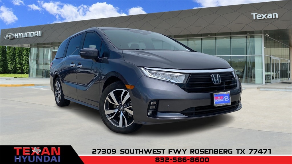 Used 2023 Honda Odyssey Touring with VIN 5FNRL6H84PB021358 for sale in Rosenberg, TX