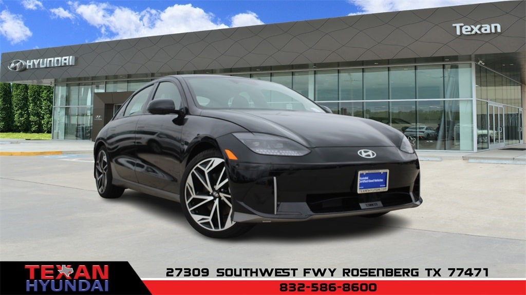 Certified 2023 Hyundai IONIQ 6 Limited with VIN KMHM54AC9PA047420 for sale in Rosenberg, TX