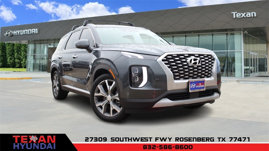 Certified 2022 Hyundai Palisade SEL with VIN KM8R44HE9NU391311 for sale in Rosenberg, TX