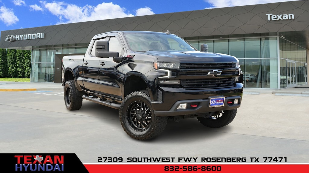 Used 2021 Chevrolet Silverado 1500 LT Trail Boss Truck Crew Cab