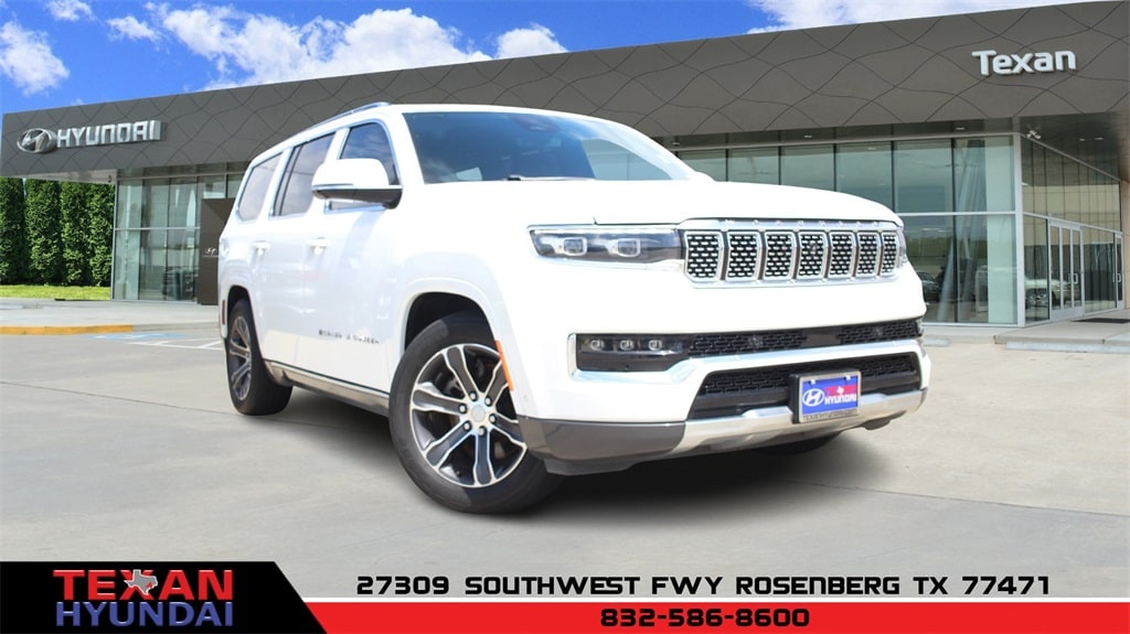 Used 2022 Jeep Grand Wagoneer Series I with VIN 1C4SJVEJ5NS119436 for sale in Rosenberg, TX