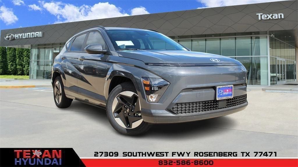 Used 2025 Hyundai Kona EV SEL with VIN KM8HC3A63SU030826 for sale in Rosenberg, TX
