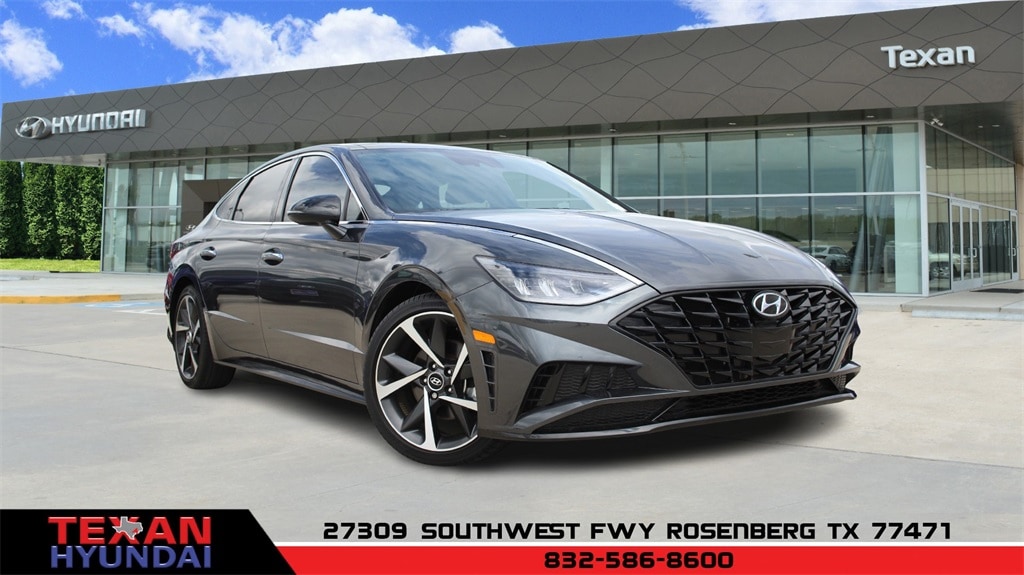 Certified 2022 Hyundai Sonata SEL Plus with VIN 5NPEJ4J20NH134270 for sale in Rosenberg, TX