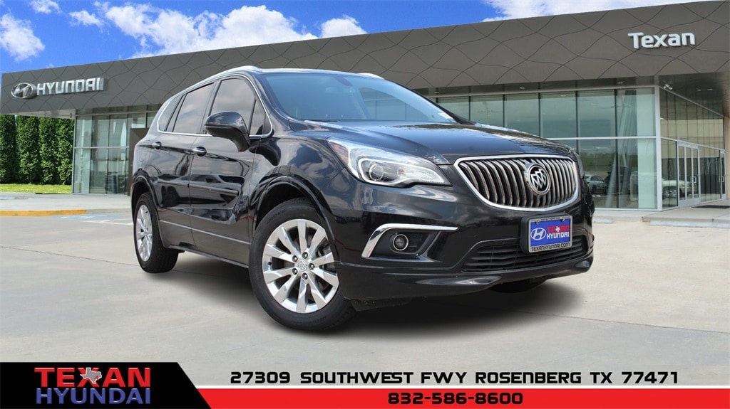 Used 2017 Buick Envision Essence with VIN LRBFXBSA7HD002371 for sale in Rosenberg, TX