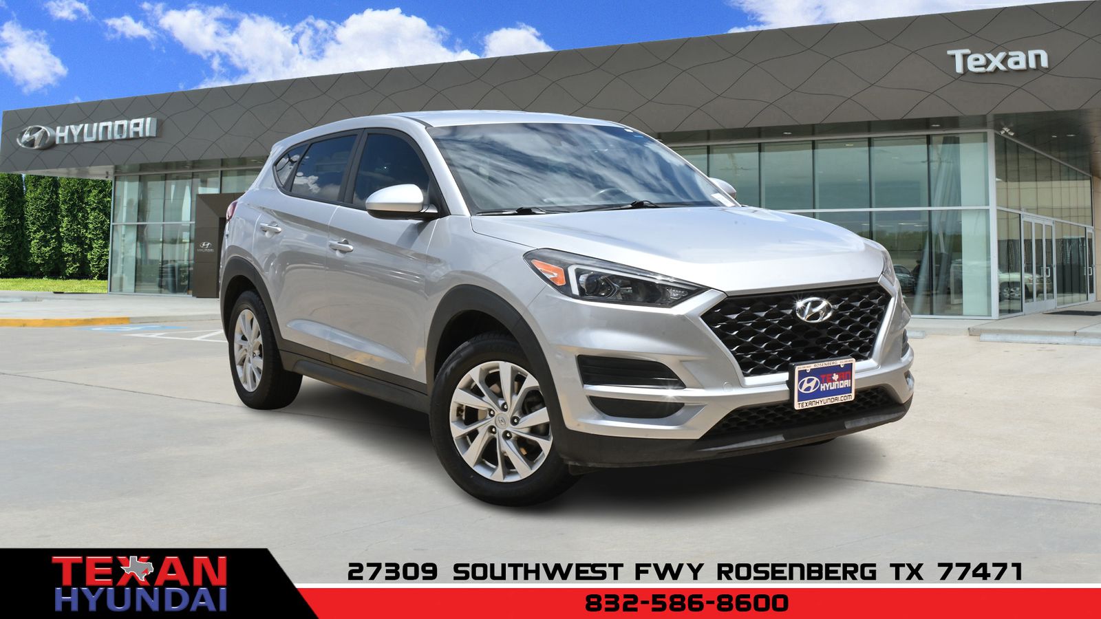 Used 2020 Hyundai Tucson SE with VIN KM8J2CA45LU136988 for sale in Rosenberg, TX