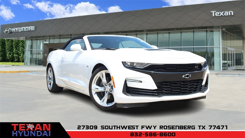 Used 2019 Chevrolet Camaro 2SS with VIN 1G1FH3D7XK0151337 for sale in Rosenberg, TX