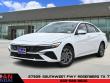 New 2026 Hyundai Elantra Hybrid Blue Sedan