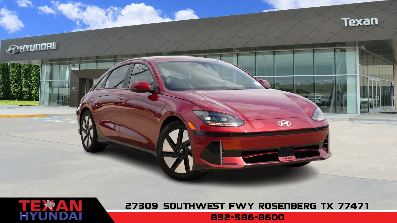 Certified 2023 Hyundai IONIQ 6 SE with VIN KMHM24AB3PA051463 for sale in Rosenberg, TX