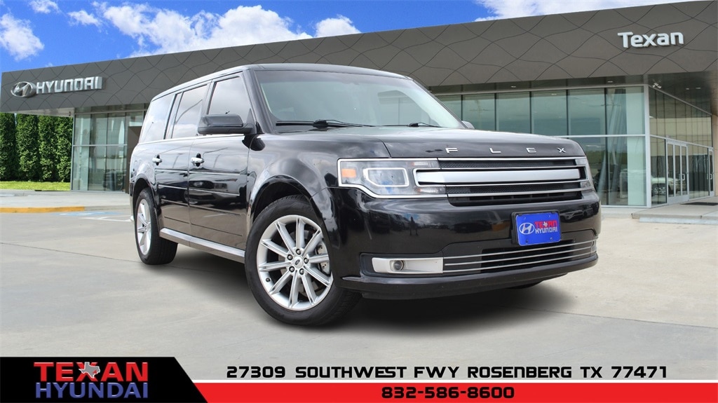 Used 2018 Ford Flex Limited with VIN 2FMGK5D83JBA05887 for sale in Rosenberg, TX