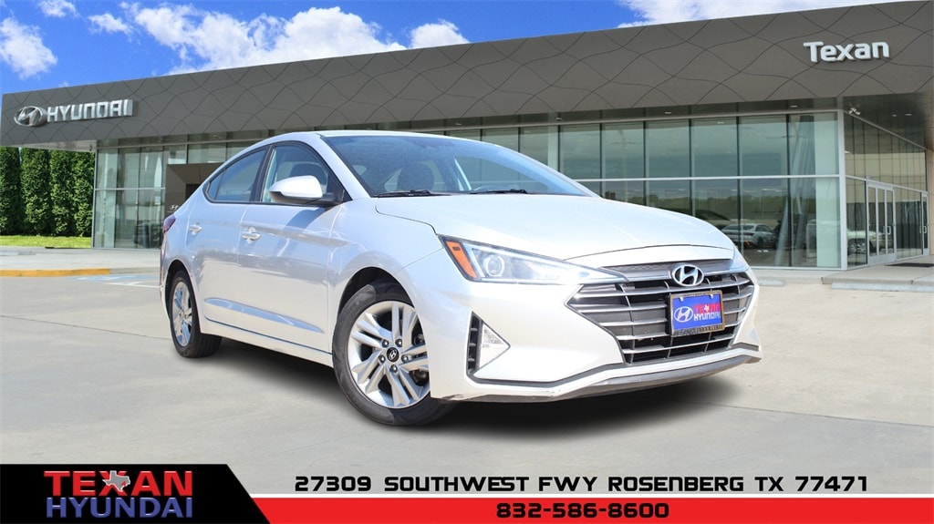 Used 2020 Hyundai Elantra SEL with VIN 5NPD84LF2LH536537 for sale in Rosenberg, TX