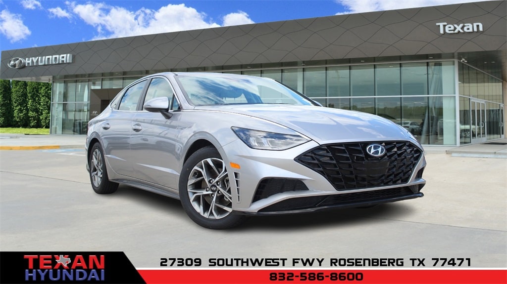 Certified 2021 Hyundai Sonata SEL with VIN KMHL64JA1MA144081 for sale in Rosenberg, TX