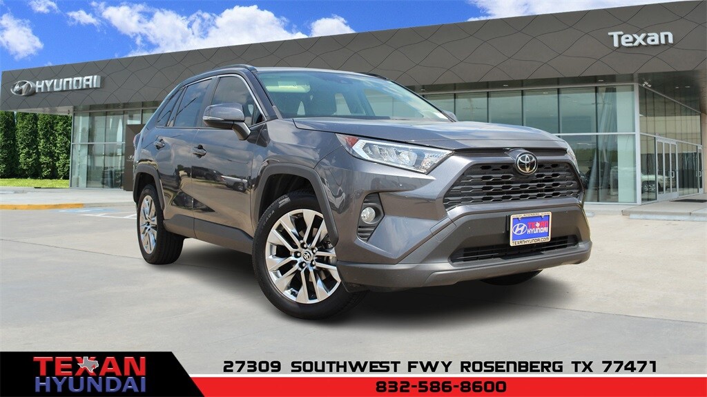 Used 2020 Toyota RAV4 XLE Premium with VIN JTMA1RFV5LJ029033 for sale in Rosenberg, TX