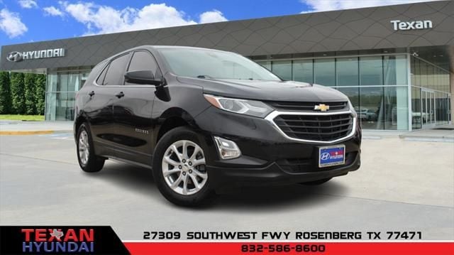 Used 2020 Chevrolet Equinox LT with VIN 3GNAXKEV1LL126401 for sale in Rosenberg, TX