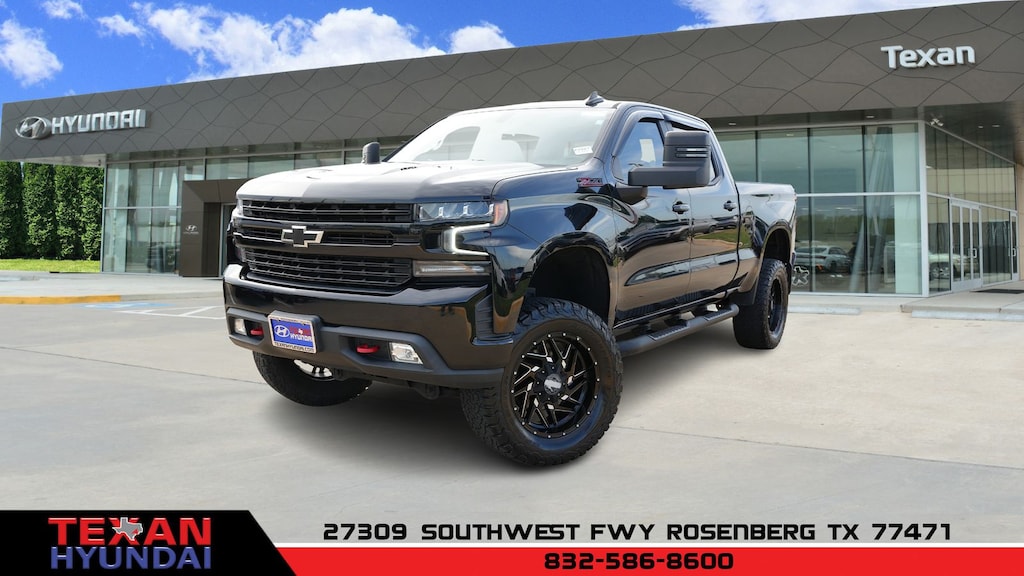 Used 2021 Chevrolet Silverado 1500 LT Trail Boss Truck Crew Cab