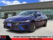 New 2025 Hyundai Elantra Hybrid Blue Sedan