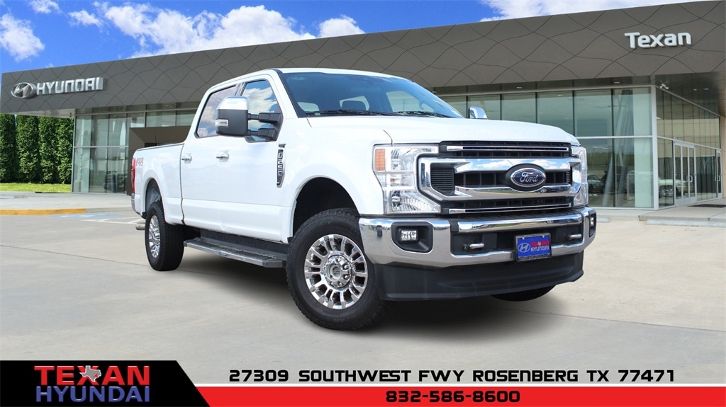 Used 2021 Ford F-250 Super Duty XLT with VIN 1FT7W2BN0MEC87754 for sale in Rosenberg, TX