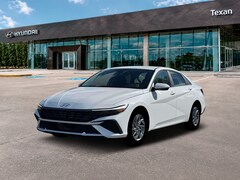 2026 Hyundai Elantra Hybrid Blue Sedan