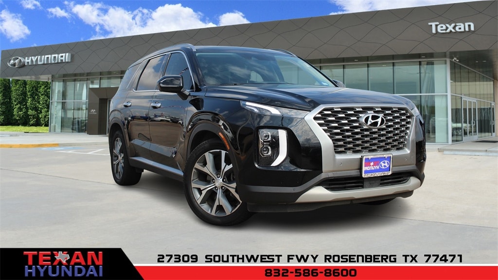 Used 2021 Hyundai Palisade SEL with VIN KM8R3DHE9MU239434 for sale in Rosenberg, TX