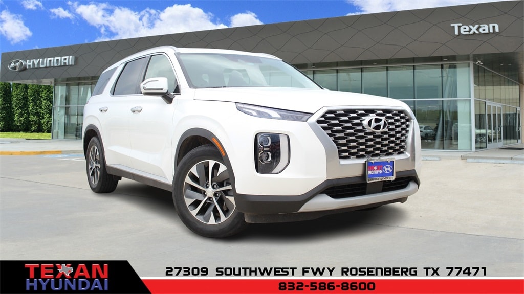 Certified 2022 Hyundai Palisade SEL with VIN KM8R2DHE1NU443309 for sale in Rosenberg, TX