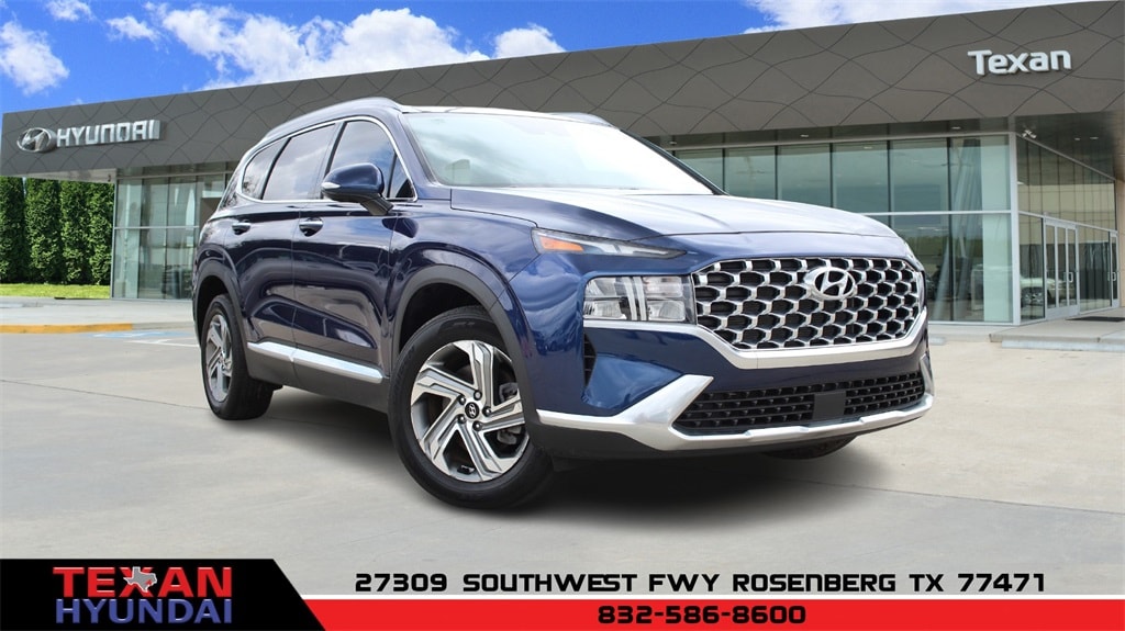 Certified 2022 Hyundai Santa Fe SEL with VIN 5NMS34AJXNH425165 for sale in Rosenberg, TX