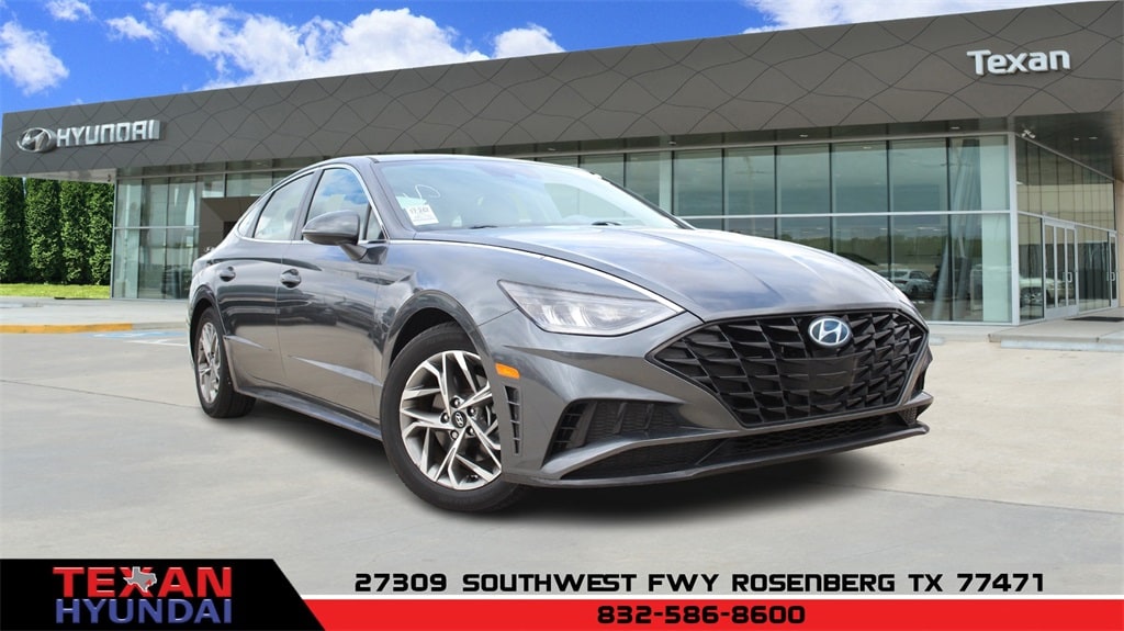 Used 2021 Hyundai Sonata SEL with VIN KMHL64JA8MA150007 for sale in Rosenberg, TX