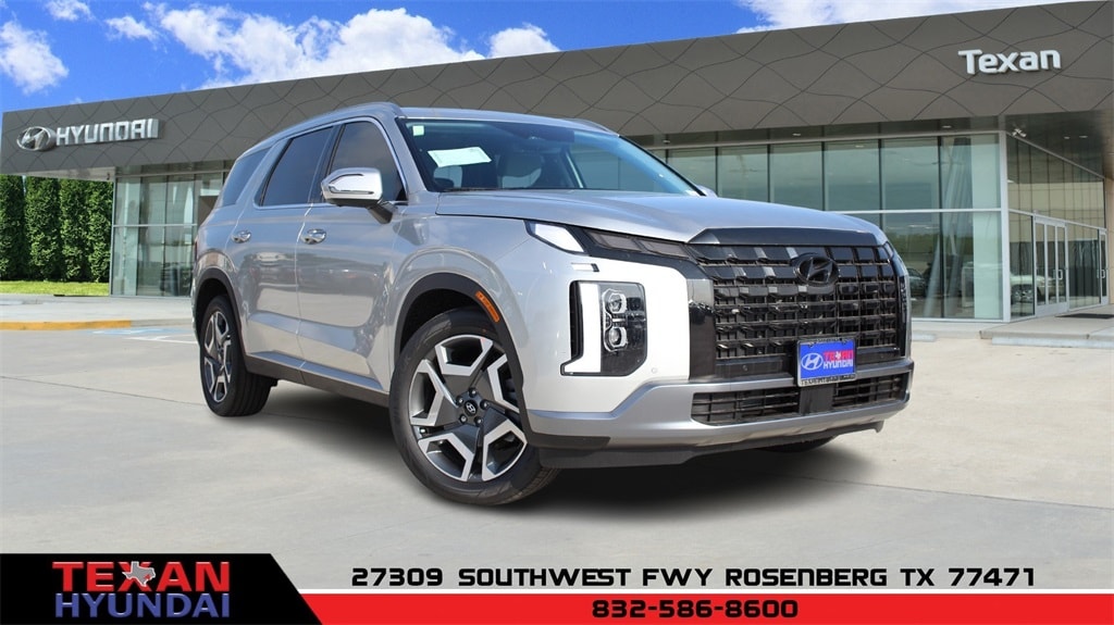 Certified 2023 Hyundai Palisade Limited with VIN KM8R54GE4PU542475 for sale in Rosenberg, TX