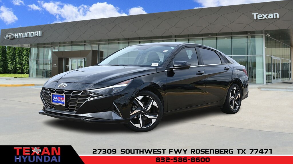 Certified 2023 Hyundai Elantra HEV Limited Sedan