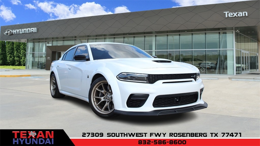 Used 2023 Dodge Charger Scat Pack with VIN 2C3CDXGJ0PH591529 for sale in Rosenberg, TX