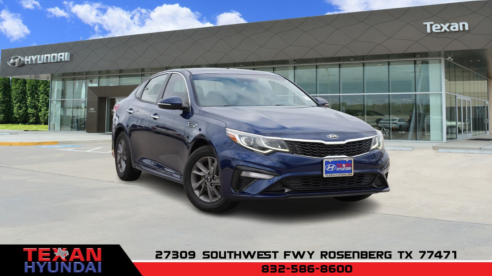 Used 2020 Kia Optima LX with VIN 5XXGT4L31LG406701 for sale in Rosenberg, TX