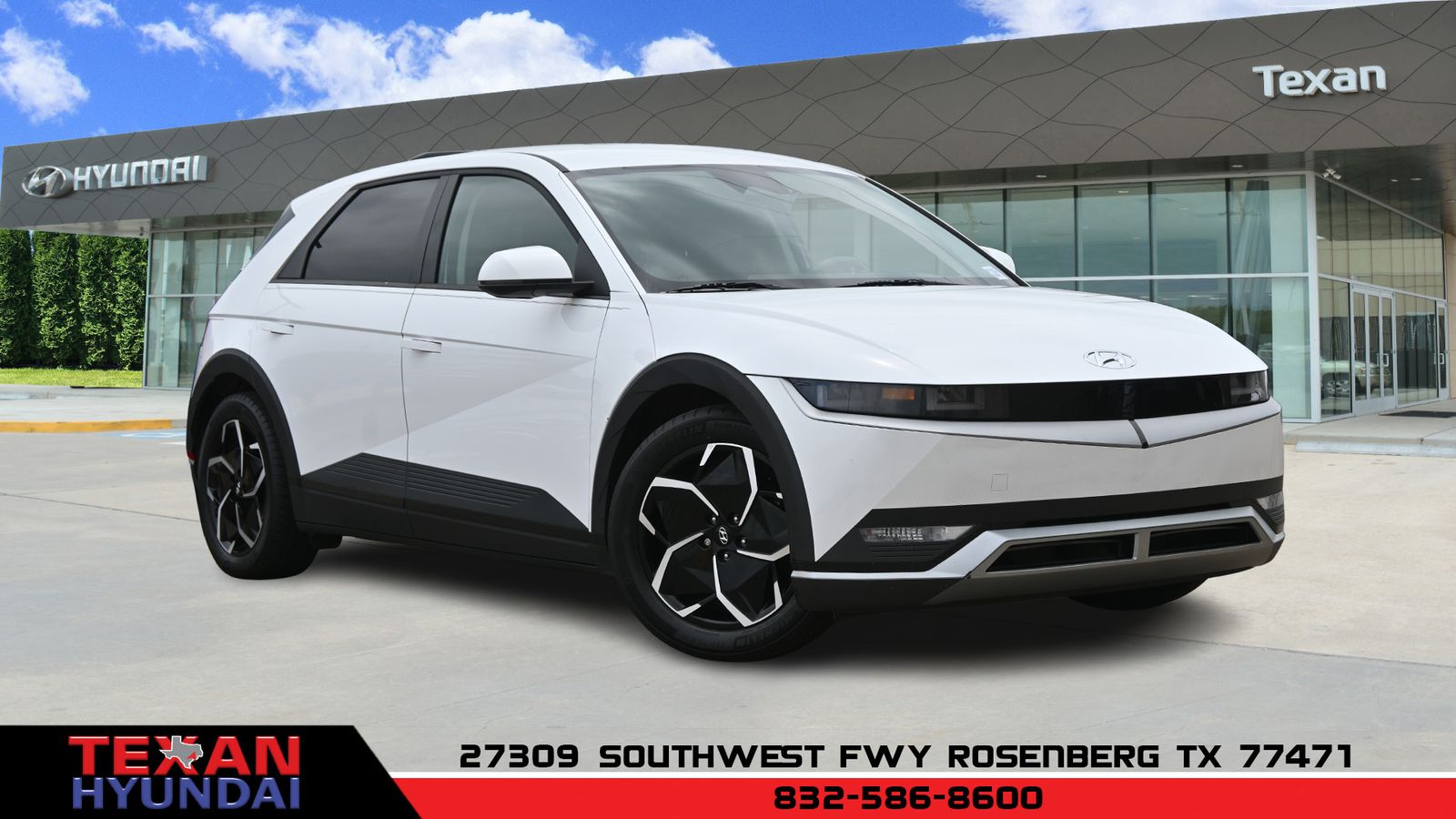 Certified 2023 Hyundai IONIQ 5 SE with VIN KM8KM4AE7PU180266 for sale in Rosenberg, TX