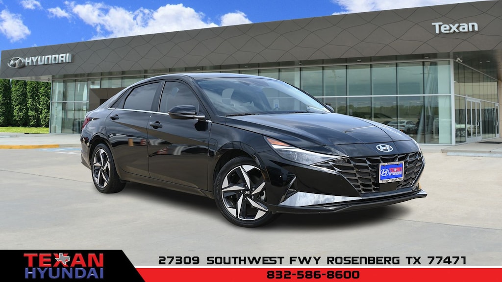 Certified 2023 Hyundai Elantra HEV Limited Sedan