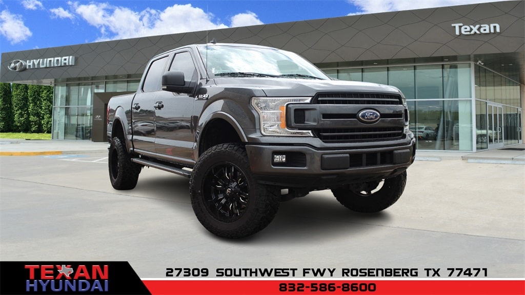 Used 2019 Ford F-150 XLT with VIN 1FTEW1C45KFD09603 for sale in Rosenberg, TX