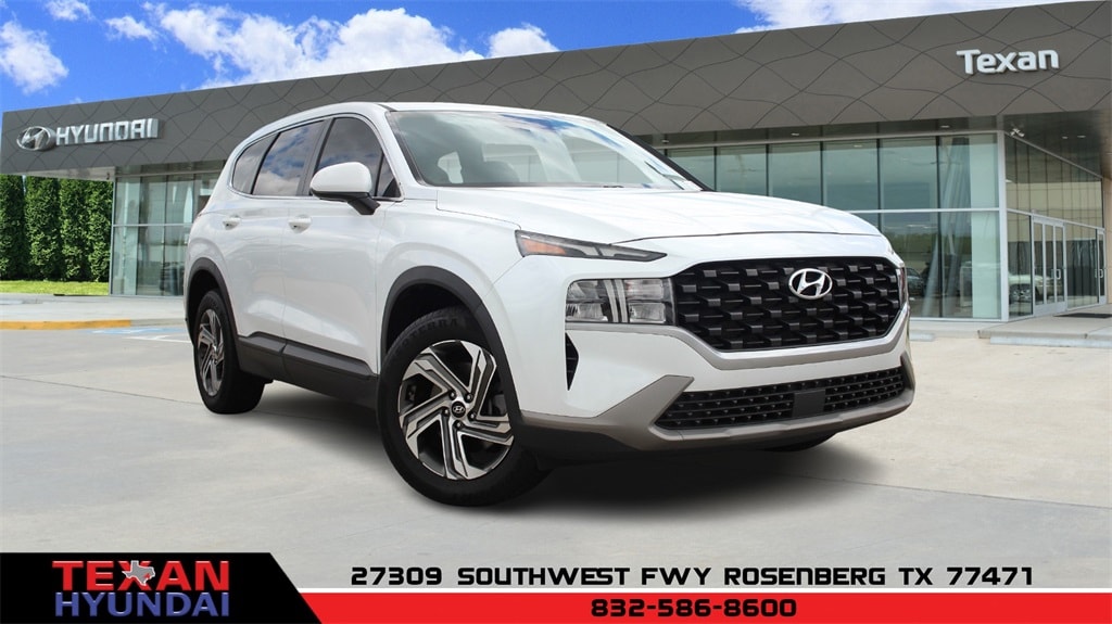 Used 2021 Hyundai Santa Fe SE with VIN 5NMS14AJ0MH339884 for sale in Rosenberg, TX