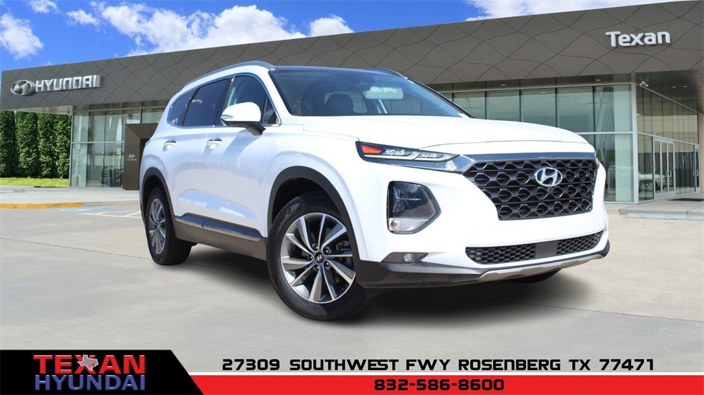 Certified 2020 Hyundai Santa Fe Limited with VIN 5NMS53AD2LH306716 for sale in Rosenberg, TX