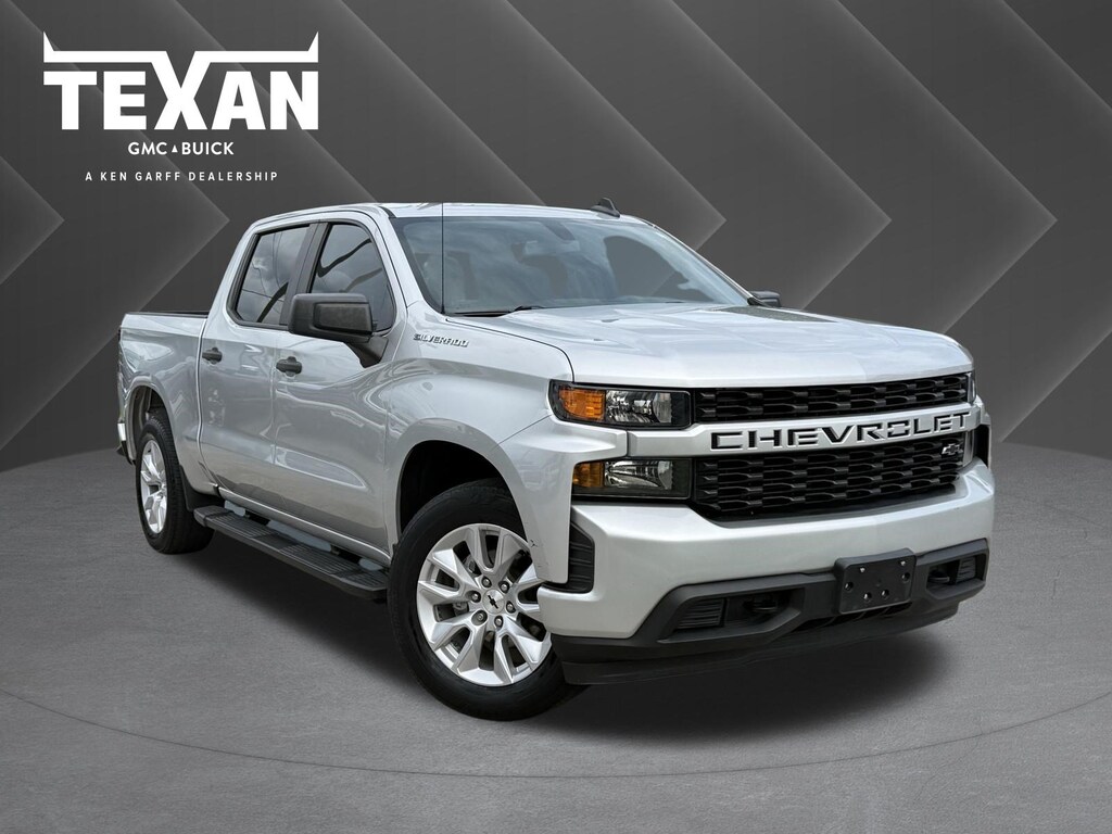 Used 2022 Chevrolet Silverado 1500 LTD Custom Truck Crew Cab