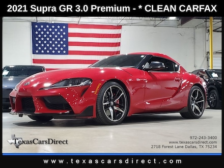 2021 Toyota Supra 3.0 Premium/Clean Carfax/Driver Assist PKG Coupe