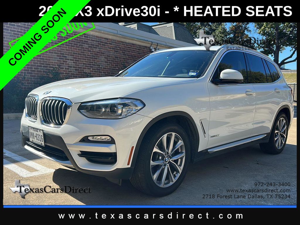 2018 BMW X3 xDrive30i