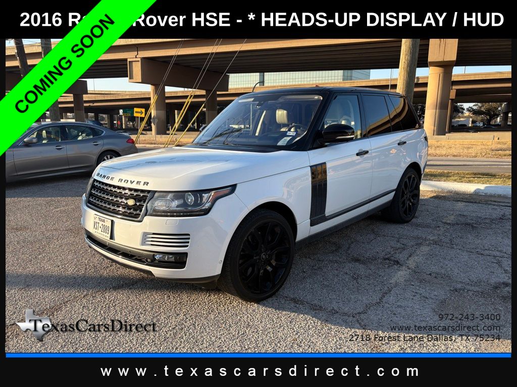 2016 Land Rover Range Rover HSE