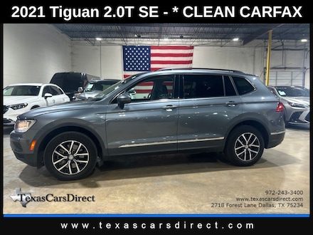 2021 Volkswagen Tiguan 2.0T SE Clean Carfax/Adaptive Cruise/HTD Seats SUV