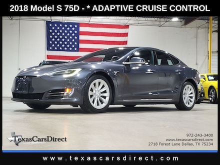 2018 Tesla Model S 75D AWD/Adaptive Cruise/HTD Seats/Blind Spot Hatchback