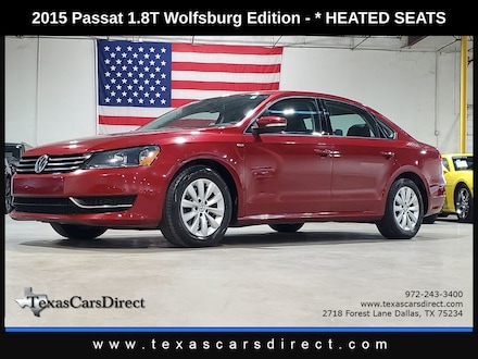2015 Volkswagen Passat 1.8T S Automatic/Heated Seats/36MPG Sedan